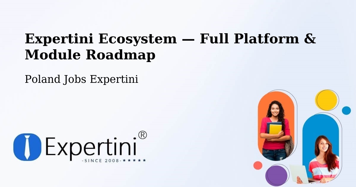 Expertini Ecosystem — Full Platform & Module Roadmap – Warka