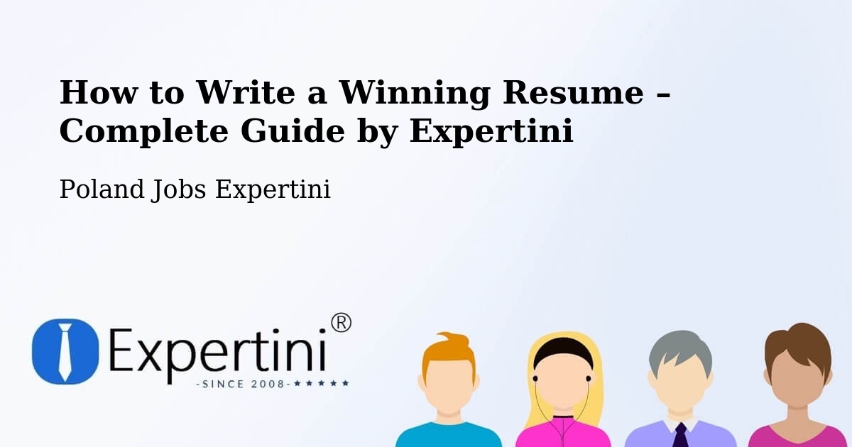 Resume Writing Guide for Job Seekers – Warka - Warka, Poland Jobs Expertini
